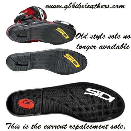 Sidi replacement soles for Sidi vertibra, Rain, Gortex, B2, Corsa